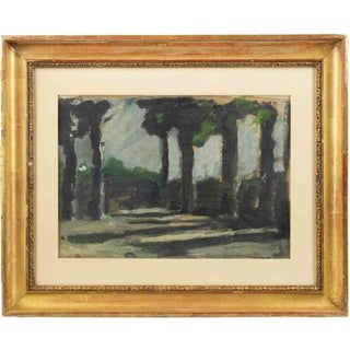 Mario Sironi, Bush, Mixed Media, 1925 For Sale