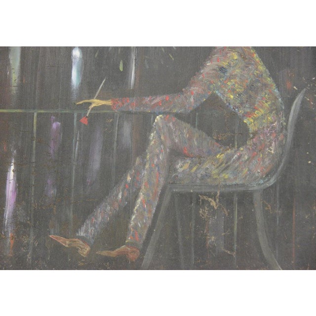 1940s Modernist Paintings, 1940s, Oil on Board, Set of 2 For Sale - Image 5 of 10