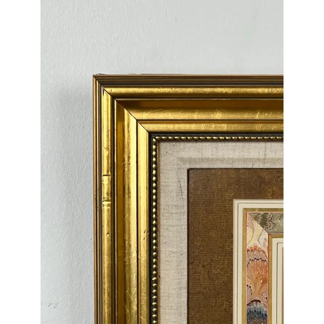Vintage Botanical Rose Rosa Centifolia After Van Spaendonck Gilt Framed Print 1960's For Sale - Image 12 of 13