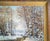 Early 20th Century American Impressionist Winter Wonderland Landscape Painting by George Young Kauffman For Sale - Image 4 of 18