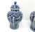 Large 18th-Century Blue and White Delft Covered Pots, 1950s, Set of 2 For Sale - Image 3 of 11