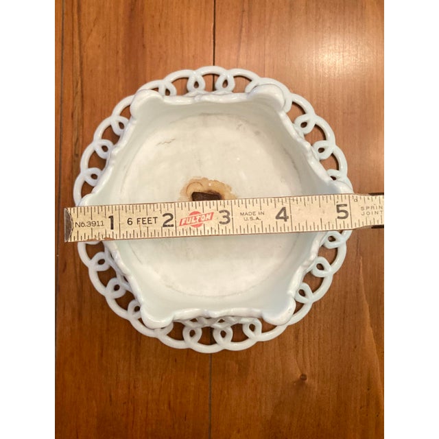 Vintage/Antique Old Paris Porcelain Compote For Sale In New York - Image 6 of 7