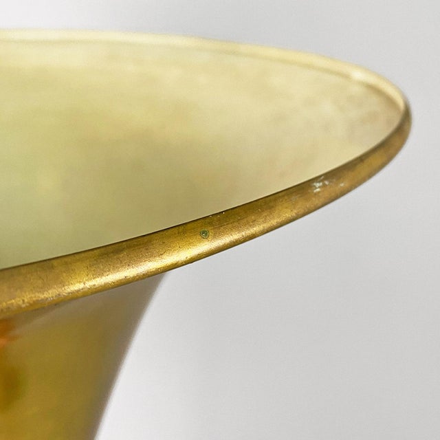 Mid-Century Modern Art Deco Italian Brass Floor Lamp, 1940s For Sale - Image 6 of 15