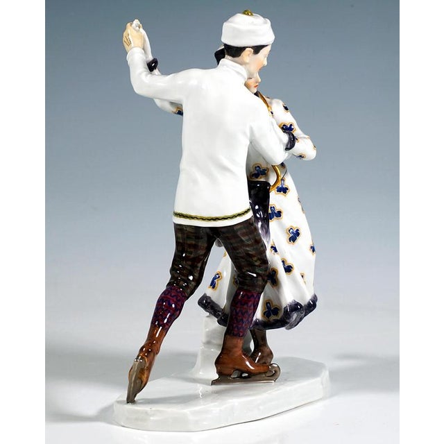 Art Nouveau Figure by Alfred Koenig for Meissen Germany, 1890s For Sale - Image 3 of 7