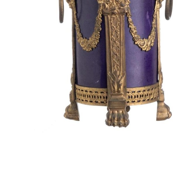 19th Century Porcelain Vases from Sevres, Set of 2 For Sale - Image 3 of 6