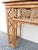 Antique Chinese Chippendale Bamboo Console or Altar Table For Sale - Image 13 of 18
