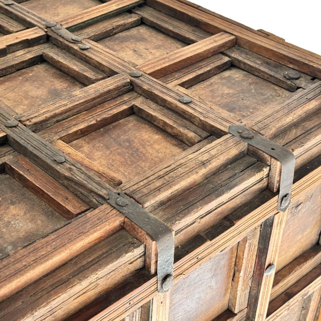 Wood Wooden Wardrobe, 18th Century For Sale - Image 7 of 16