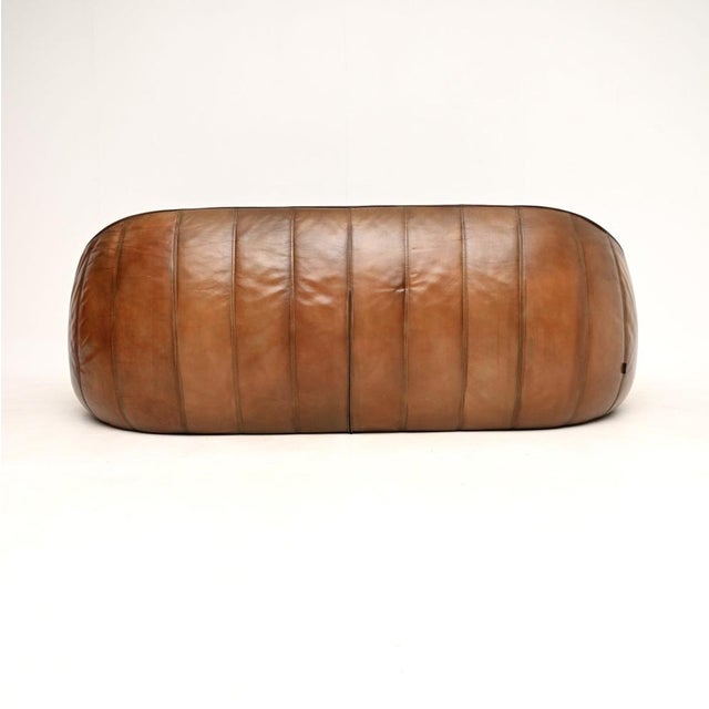 Vintage Moroccan Ottoman Sofa in Leather by Noé Duchaufour-Lawrance for Ligne Roset, 1990 For Sale - Image 9 of 18