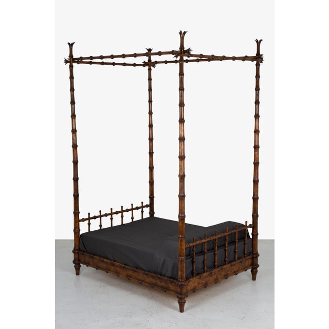 John Dickinson King Size Four-Poster Bed from the Firehouse For Sale - Image 11 of 13