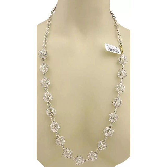 Material: sterling silver & 24k gold overlay. Hallmark: Gurhan 925Ag. NA26772 Measurement: 30.5" long x 0.59" wide x 0.59"...