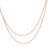 Contemporary Tiffany & Co. 18ct Rose Gold Small Bead Pendant Necklace 2.5g For Sale - Image 3 of 9