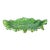 Late 20th Century 17" Portugese Cabbageware Leaf Tray Trompe l'Oeil Majolica For Sale
