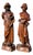 Wooden Sculptures, 19th Century, Set of 2 For Sale