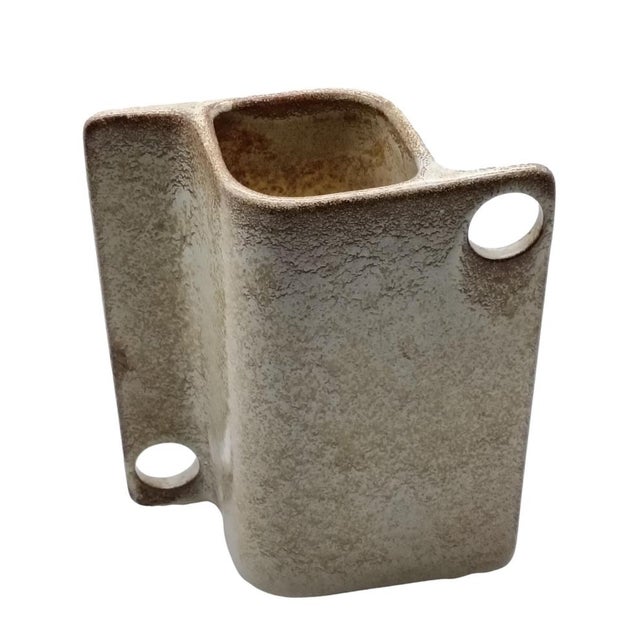 Vintage Italian Mod. 917 Ceramic Vase by Roberto Rigon for Bertoncello, 1960s For Sale - Image 11 of 11