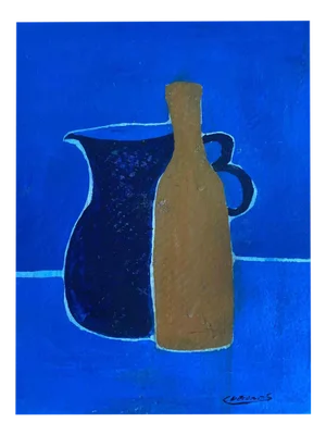 Claude Decamps, The Still Life, Oil on Canvas, 1970s