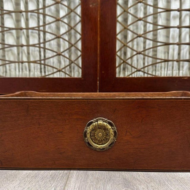 19th Century English Mahogany Regency Cupboard For Sale - Image 12 of 13