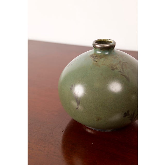 Art Deco Ceramic Vase by Arabia Finland, 1940s For Sale - Image 9 of 12