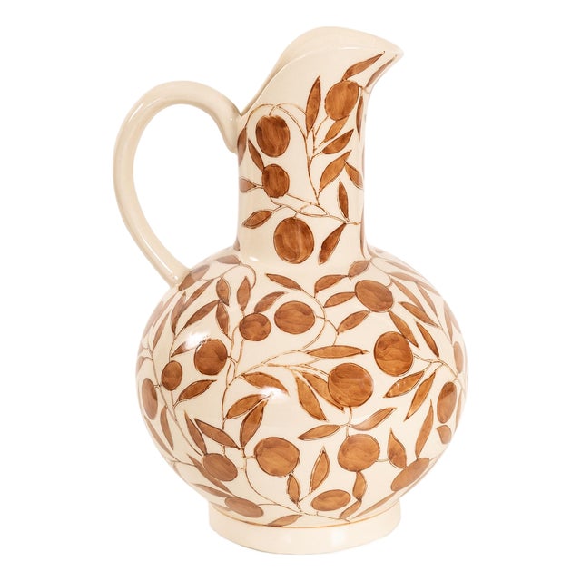 Olivia Water Pitcher Golden Brown For Sale