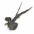 Metal Bronze Pheasant Sculptures, 1950s, Set of 2 For Sale - Image 7 of 9