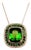 Diamond Tourmaline Garnet Pendant Necklace 9.13 TCW GIA Certified For Sale