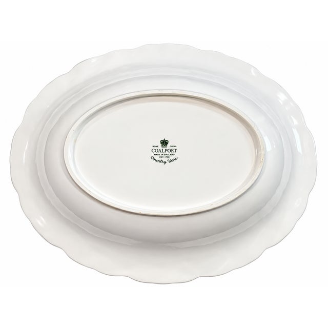 Vintage Coalport Country Ware bone china serving bowl, made in England, circa 1960s. Coalport is one of England’s historic...