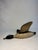 Vintage Hand Carved Wood and Canvas Duck Decoy For Sale In Chicago - Image 6 of 10