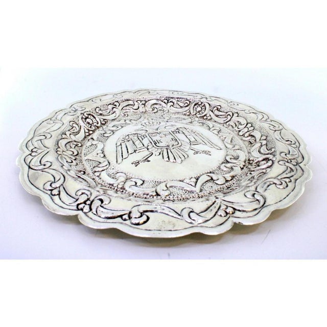 Silver Tray with Garlands For Sale - Image 6 of 8