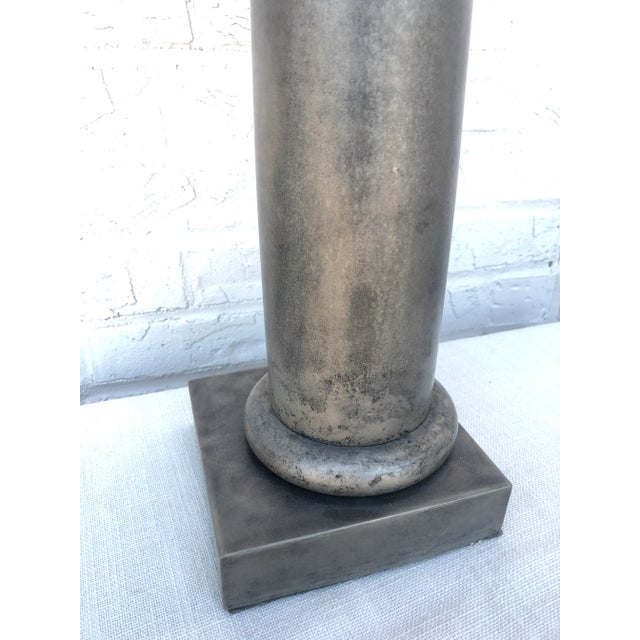 Modern Late 20th Century Visual Comfort Large Classic Column Lamp For Sale - Image 3 of 10