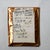 Mid-Century Miniature Portrait of Young Woman With Dog Signed Austin in Pressed Filagree Metal Frame For Sale - Image 11 of 11