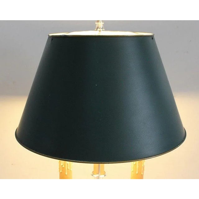 Silver Louis XVI Silver-Plated Lamp For Sale - Image 8 of 18