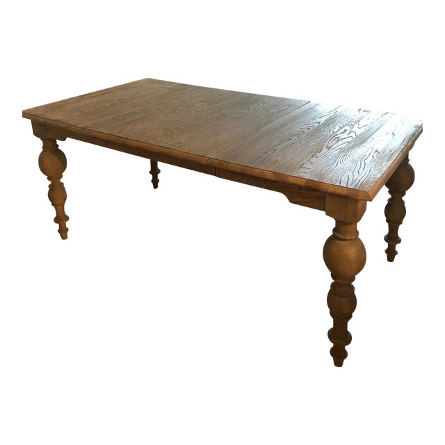 Restoration Hardware Rectangular Extension Dining Table Chairish