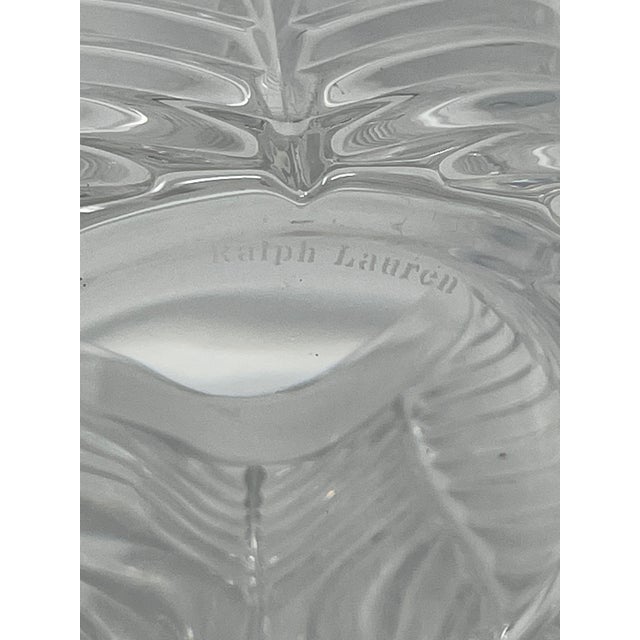 Vintage Ralph Lauren Crystal Herringbone Classic Double Old Fashioned Glasses, Set of 12 For Sale - Image 11 of 15