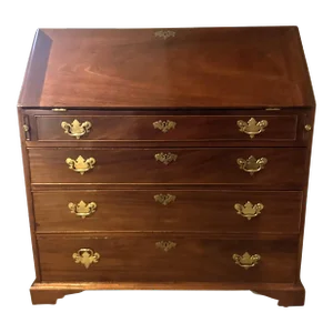 18th Century Fall Front Mahogany Desk