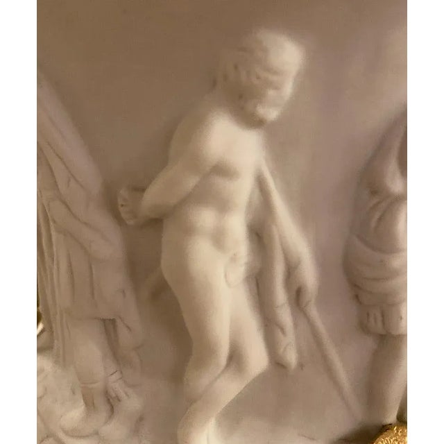 Neoclassical Sevres Parian and Doré Bronze Mounted Urns or Vases 1920s a Pair For Sale In New York - Image 6 of 11