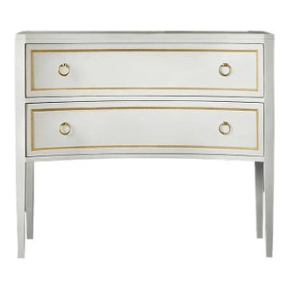 Gustavian White Painted Dresser For Sale