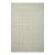 Chris Loves Julia x LoloiFrancis Silver / Sky 2'-3" x 3'-9" Accent Rug For Sale