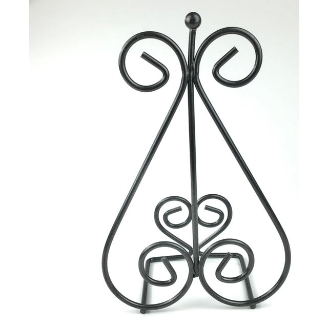 Vintage Metal Freestanding or Wall Hanging Display Rack For Sale In Portland, ME - Image 6 of 8