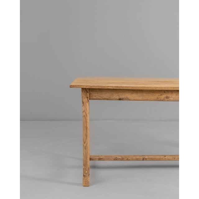 French Provincial 1900s French Oak Dining Table For Sale - Image 3 of 18