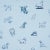 Contemporary Schumacher x The New Yorker Good Dogs Everywhere Wallpaper In Sky & Navy Blue For Sale - Image 3 of 7