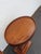 Wood Mahogany Harp Side End Tables a Pair 6665 For Sale - Image 7 of 16
