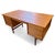 Mid-Century Modern 1960s Danish Modern Teak Executive Desk For Sale - Image 3 of 13