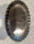 American Vintage Silver Plated Scallop Oval Bowl For Sale - Image 3 of 4