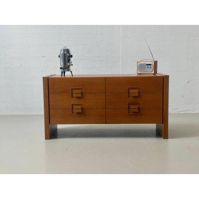 Mid-Century Brutalist Oak Sideboard, 1960s For Sale - Image 16 of 16