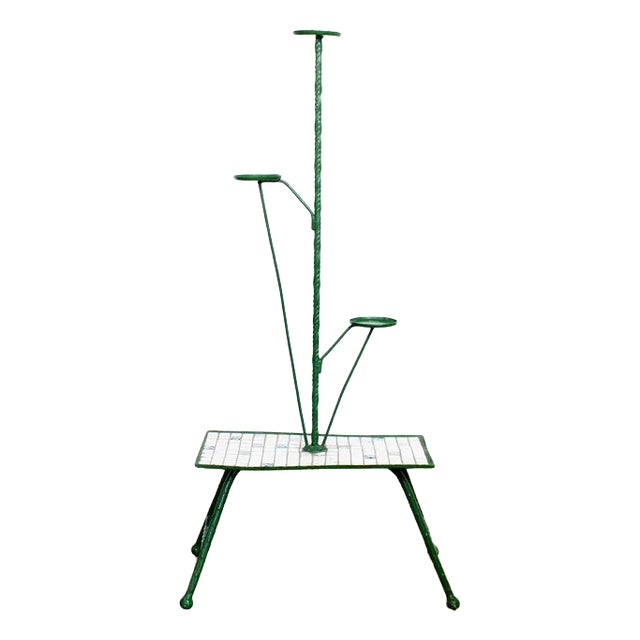 Mid-Century Plant Stand For Sale