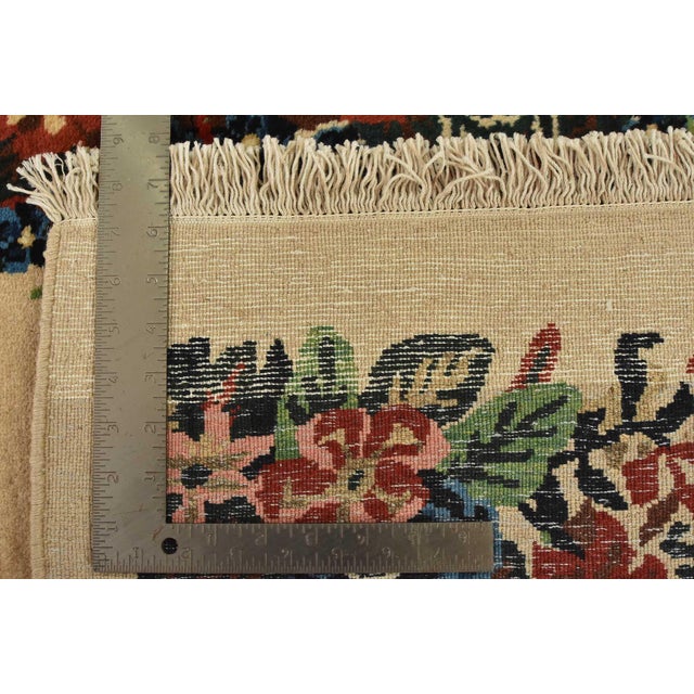 Bakhtiari Rug 4’5” X 6’7” Beige Wool Vintage Traditional Hand-Knotted Carpet For Sale - Image 12 of 12