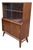 Mid-Century Modern Display Cabinet in Walnut For Sale
