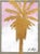 Touched by Gold - Original Pink Sky Gold Palm Tree Artwork by Kathleen Keifer For Sale - Image 9 of 9