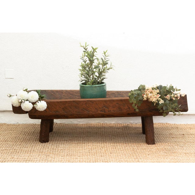 Bring authentic French country charm to your space with this remarkable antique cheese-making trough, repurposed into a...