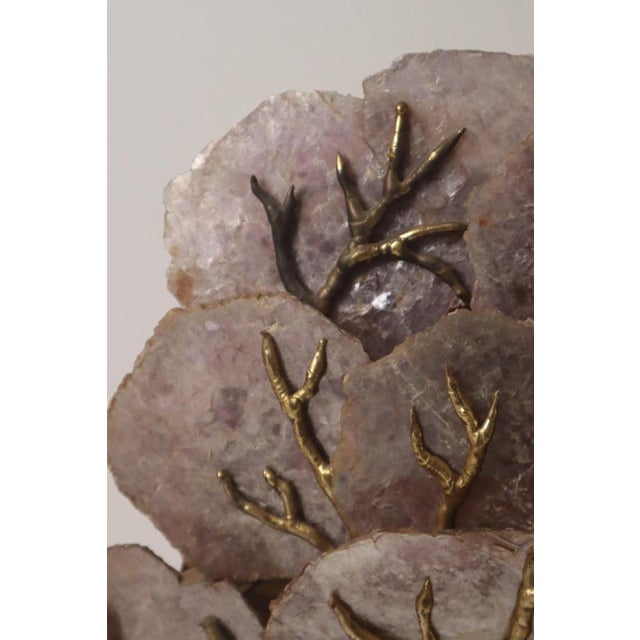 Sculptural Tree Lamp attributed to Richard Faure for Maison Honore Paris, 1970s For Sale - Image 10 of 14