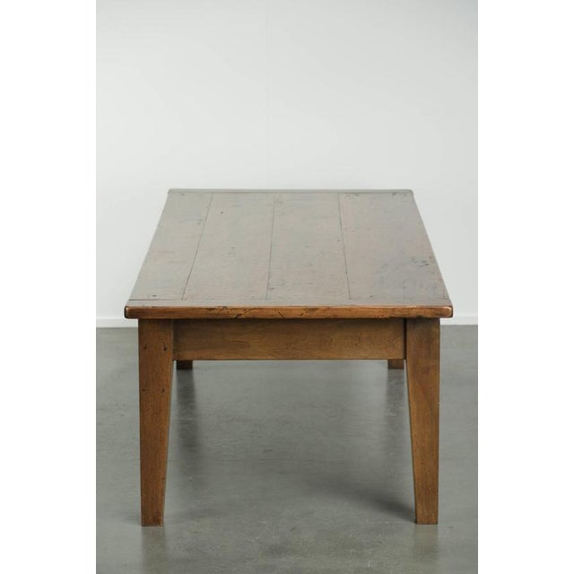 Antique French Walnut Coffee Table For Sale - Image 6 of 13